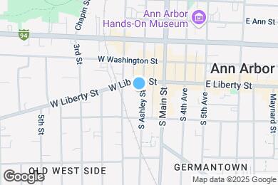 Map image of the property - 314 S Ashley St