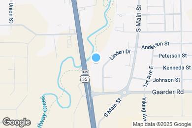 Map image of the property - 1000 Linden Dr