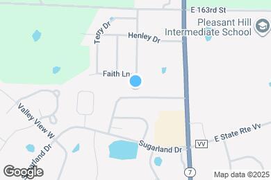 Map image of the property - 2127 Highridge Dr