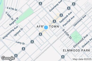 Map image of the property - 6616 Woodland Ave