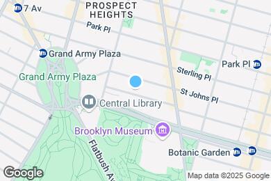Map image of the property - 323 Lincoln Pl
