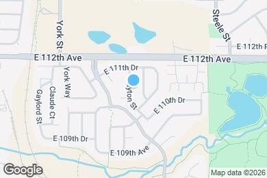 Map image of the property - 11112 Clayton St