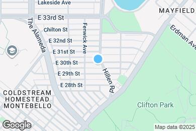 Map image of the property - 1841 E 30th St
