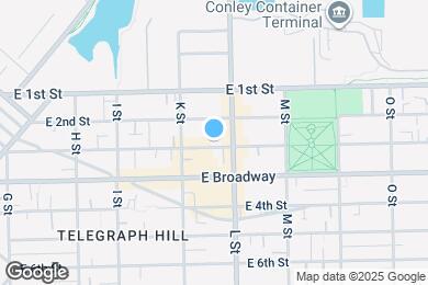 Map image of the property - 592 E 3rd St