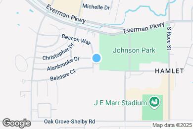 Map image of the property - 2113 Beacon Way