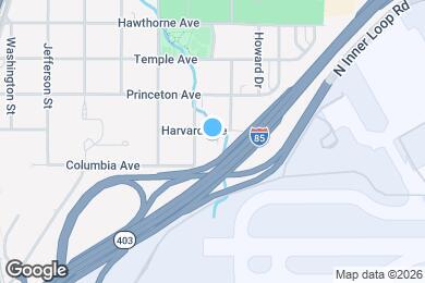 Map image of the property - Henry at Harvard