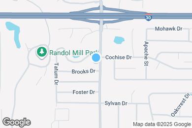 Map image of the property - 1504 N Fielder Rd