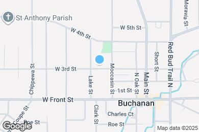 Map image of the property - 208 W 3rd St