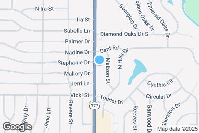 Map image of the property - 3758 Denton Hwy