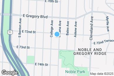 Map image of the property - 7216 Indiana Ave