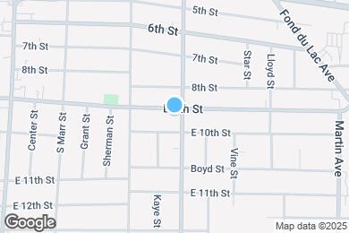 Map image of the property - 196 E 9th St