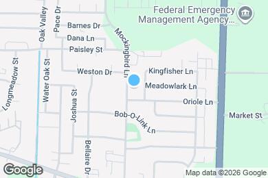 Map image of the property - 312 Mockingbird Ln