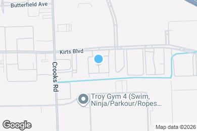 Map image of the property - 1129 Kirts Blvd