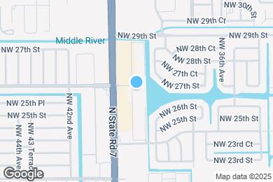 Map image of the property - 2600 NW 39th Way