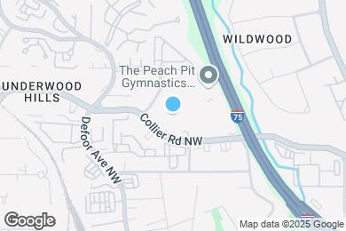 Map image of the property - 1101 Collier Rd NW