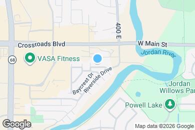 Map image of the property - 318 E Seagull Ln