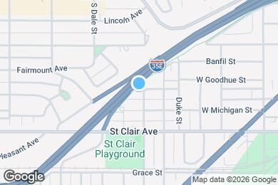 Map image of the property - 195 Oneida St