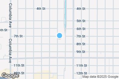 Map image of the property - 719 California Ave