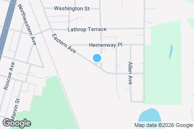 Map image of the property - 757 Eastern Ave