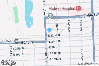Map image of the property - 460 E 23rd St