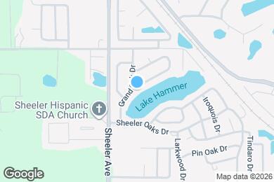 Map image of the property - 1737 Grand Oak Dr