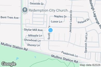 Map image of the property - 1024 Scofield Dr