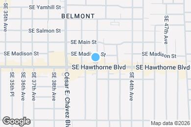 Map image of the property - 4033 SE Hawthorne Blvd