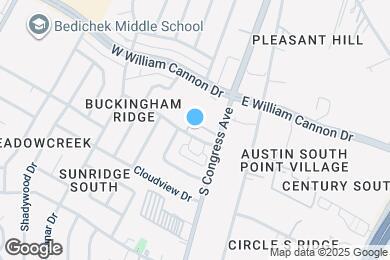 Map image of the property - The Canopy at South Congress