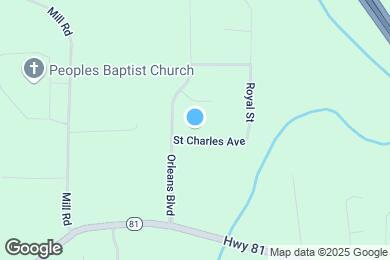 Map image of the property - 205 St Charles Ave