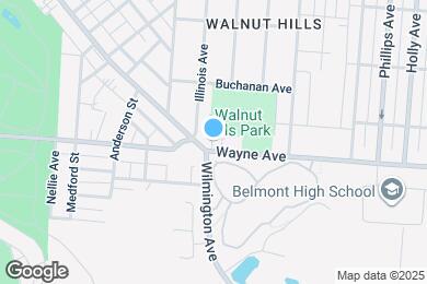 Map image of the property - 2310 Wayne Ave