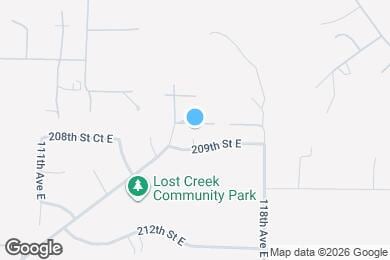 Map image of the property - 20803 115th Avenue Ct E