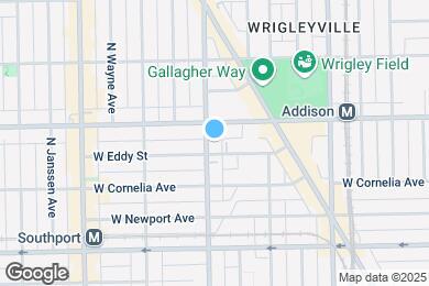 Map image of the property - 3543 N Racine Ave