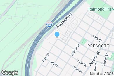 Map image of the property - 1201 Pine St