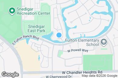 Map image of the property - 4700 S Fulton Ranch Blvd