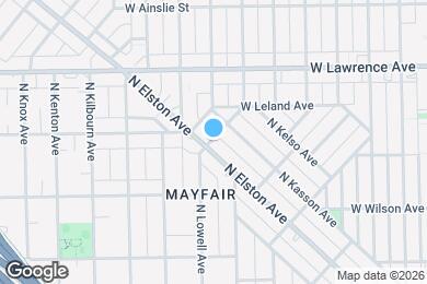 Map image of the property - 4663 N Lowell Ave