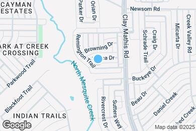 Map image of the property - 2307 Weatherby Dr