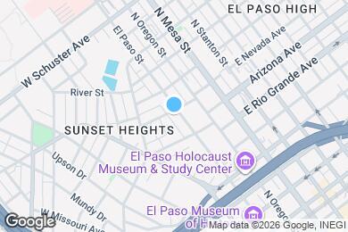 Map image of the property - 1127 N El Paso St