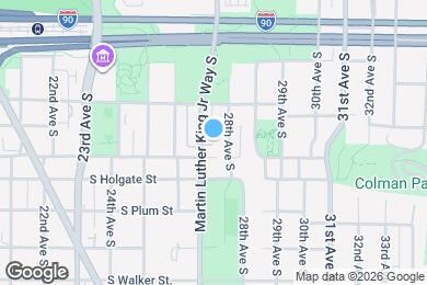 Map image of the property - 1734 Martin Luther King Jr Way S