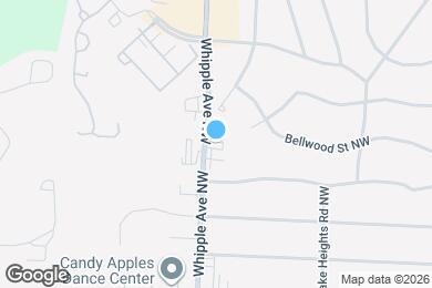 Map image of the property - 2434 Whipple Ave NW