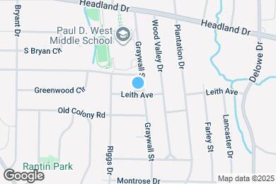 Map image of the property - 2529 Graywall St