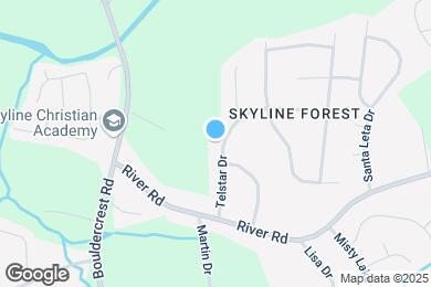 Map image of the property - 3633 Telstar Dr