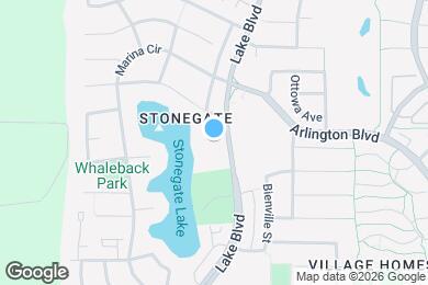 Map image of the property - Lakeshore Apartments - Lake Views!