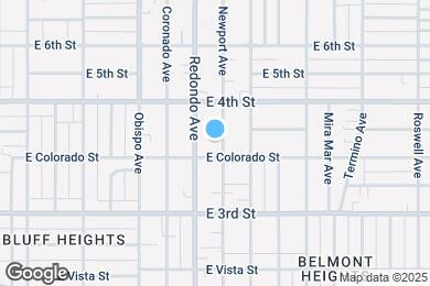Map image of the property - 363 Newport Ave