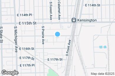 Map image of the property - 353 E Kensington Ave