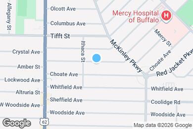 Map image of the property - 117 Bloomfield Ave