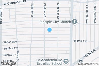 Map image of the property - 2535 Sharon St