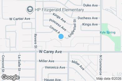 Map image of the property - 540 Desert Senna Ave