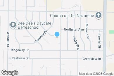 Map image of the property - 425 Park Terrace Dr