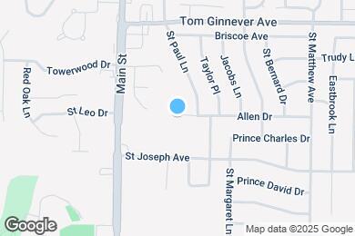 Map image of the property - 212 Allen Dr