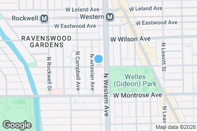 Map image of the property - 2415 W Sunnyside Ave